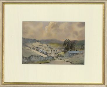 Ebenezer J. W. Prior (1914-1988) - 20th Century Watercolour, Malham Cove