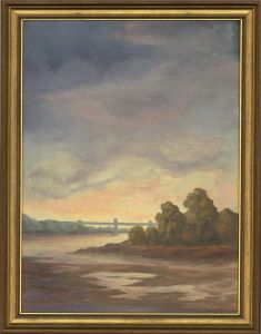 Gwyneth Willitt - Contemporary Oil, Low Tide