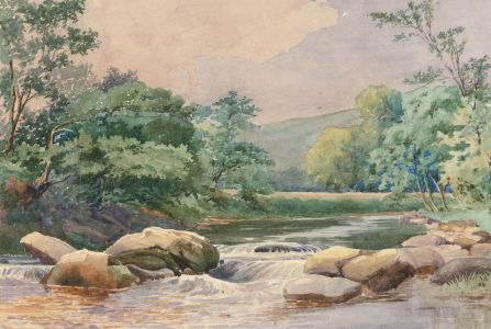 Richard Principal Leitch (1800-1880) - watercolours, In The Vale Of Conway