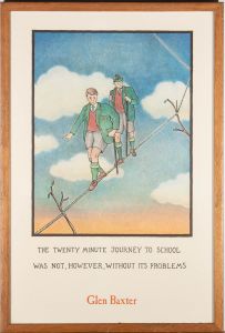 Glen Baxter - 20th Century Giclee, The Shortcut