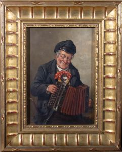 Hans Kerner (b.1919) - Mid 20th Century Oil, Pleasant Pastime