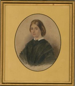 Mid 19th Century Watercolour - Josephine