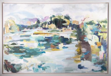 D.K - Contemporary Oil, September Pond