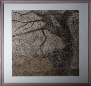 M. Rellion - 1989 Woodcut, The Wright Their Branches Bear