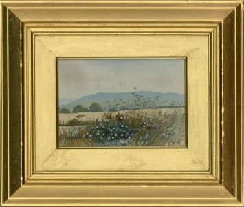 Bill Toop RI MCSD AOI (b.1945) - 1983 Watercolour, Rural View
