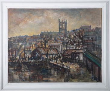 Mary Stella Edwards (1915-2009) - Mid 20th Century Oil, Evening In Penzance
