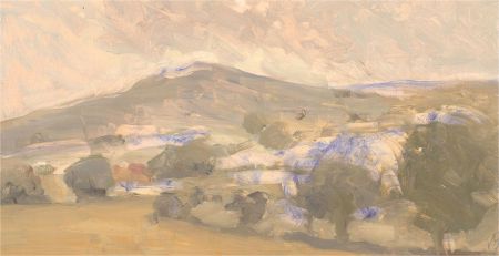 Vita Gollancz (1926-2009) - Contemporary Oil, Mountain Landscape