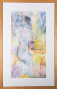 Steve Slim (b.1953) - Contemporary Watercolour, Dancing Girl I