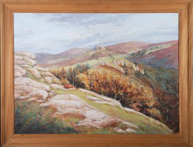 Joy Nunn - Contemporary Oil, Autumnal Landscape