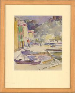 Marjorie Mostyn RCA SWA (1893-1979) - Watercolour, Cornish Scene
