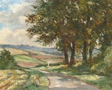 Ken Johnson - 20th Century Oil, Country Lane