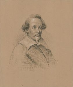 Alexander Stanesby - 1845 Pen and Ink Drawing, Portrait of Edward Whately