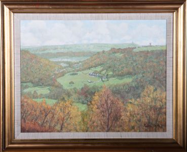 Radcliffe - 1992 Oil, Hebden Dale
