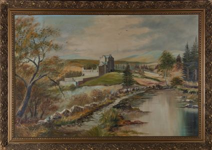 William Gash - 20th Century Oil, Scottish Castle