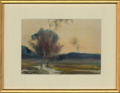 Attrib. Elsie March RBA (1884-1974) - 20th Century Watercolour, Country Scene