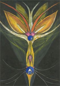 Margaret O. Hole (1919-2012) - 20th Century Oil, Surreal Flower
