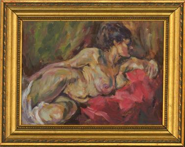 Lawrence Spence (1932-2017) - 20th Century Oil, Female Nude