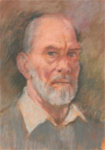 Lawrence Spence (1932-2017) - 20th Century Pastel, Portrait of a Man