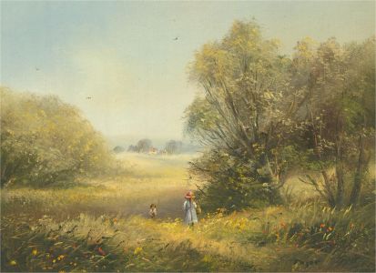 Ted Dyer - 20th Century Oil, In the Meadow