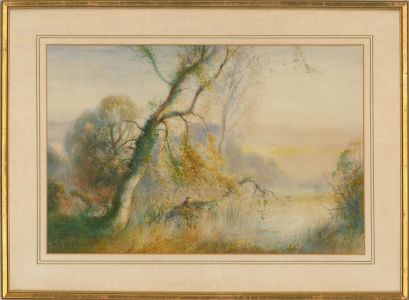 Charles H.C. Baldwyn (1859-1943) - 1912 Watercolour, A Fine October