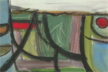 Newlyn School - Contemporary Gouache, St Ives II