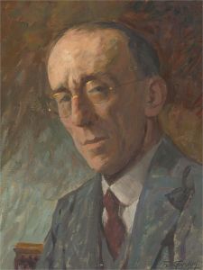 Felix J. Gardon (fl.1924-1972) - 1944 Oil, Scrutiny