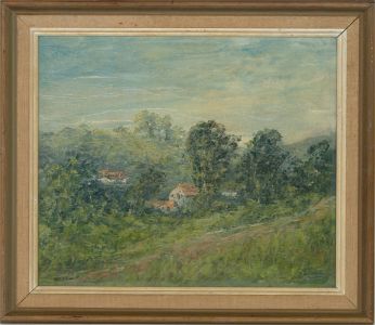 Peter Gladman - 20th Century Oil, Chilton Landscape, near Ibstone