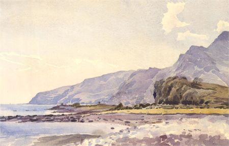 Brian C. Wade - Contemporary Watercolour, Lochbuie, Mull