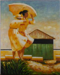 M. Field  - 20th Century Oil, Ladies on the Seashore