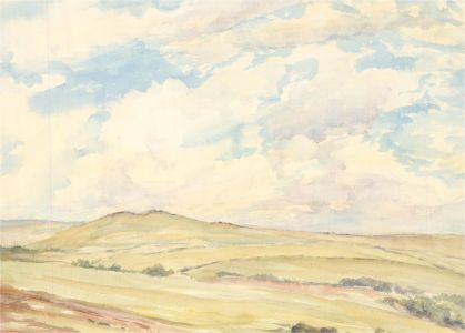 Sylvia E. Churchward-Wade - Contemporary Watercolour, Landscape View