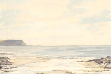 Sylvia E. Churchward-Wade - Contemporary Watercolour, Sea View