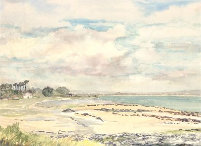 Sylvia E. Churchward-Wade - Contemporary Watercolour, River Scene