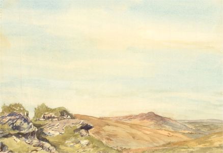 Sylvia E. Churchward-Wade - Contemporary Watercolour, Landscape Scene III