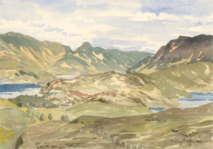 Sylvia E. Churchward-Wade - Contemporary Watercolour, In the Mountains