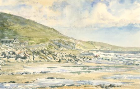 Sylvia E. Churchward-Wade - Contemporary Watercolour, Galloping