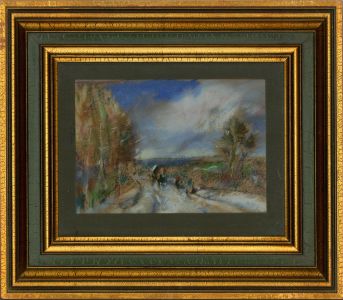 John Sutcliffe - 20th Century Pastel, Country Scene