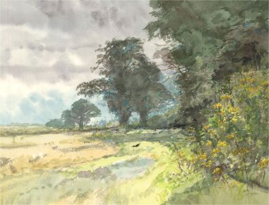Keith Johnson (1931-2018) - Contemporary Watercolour, A Gloomy Day