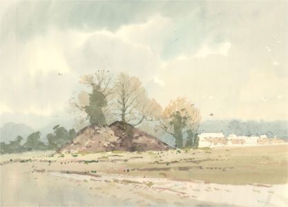 Keith Johnson (1931-2018) - Contemporary Watercolour, Quaker Lane