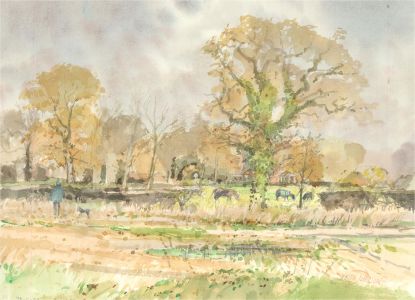 Keith Johnson (1931-2018) - 2009 Watercolour, St. Faith
