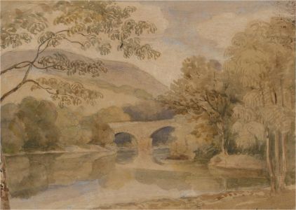 Signed Early 20th Century Watercolour - Lake Scene
