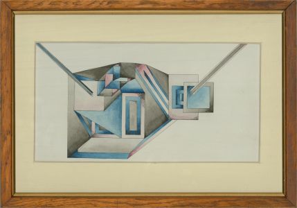 Contemporary Watercolour - Squares