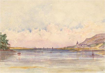 Mid 20th Century Watercolour - The Harbour