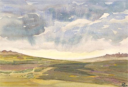 Gavin Pomeroy (b.1929) - 1984 Watercolour, Collection of Coastal Watercolours