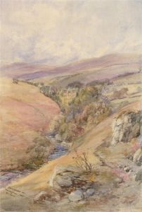 Early 20th Century Watercolour - Oughtershaw Hall, Yorkshire