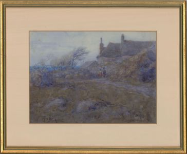 Attrib. Alexander Coutts Fraser (1868-1939) - Watercolour, Cool Dawn