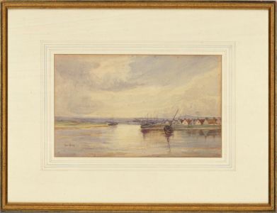 Annie Horley - Early 20th Century Watercolour, The Estuary