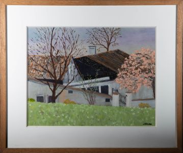 John A. Walsh - Contemporary Oil, Le Prunier, Perigord Blanc