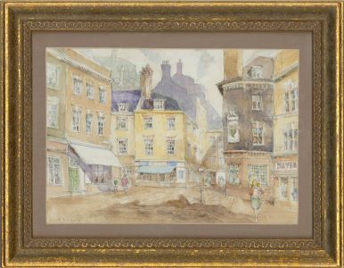 Jeffrey Culley - 20th Century Watercolour, Shepherd Market, London