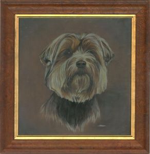 Contemporary Gouache - Yorkshire Terrier