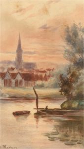 Charles Masters - A Pair of Early 20th Century Watercolour, River Scenes
